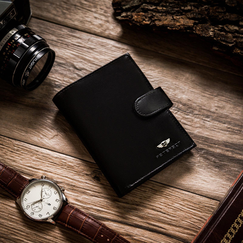 Skórzany męski portfel Peterson PTN 333Z 2-1-5