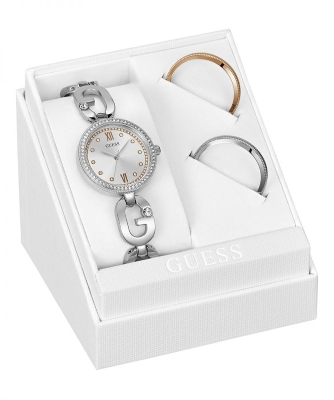 Zegarek GUESS GW0693L1. Kwarcowy, Kolor szary. Kobieta.