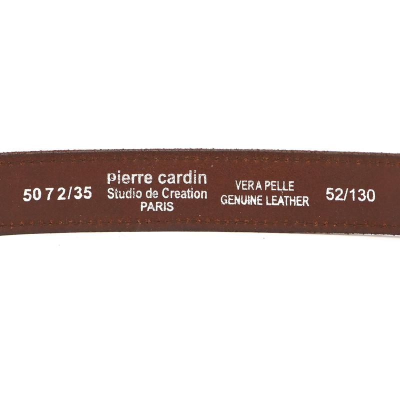 męski pasek z prawdziwej skóry Pierre Cardin 5072 KAM02