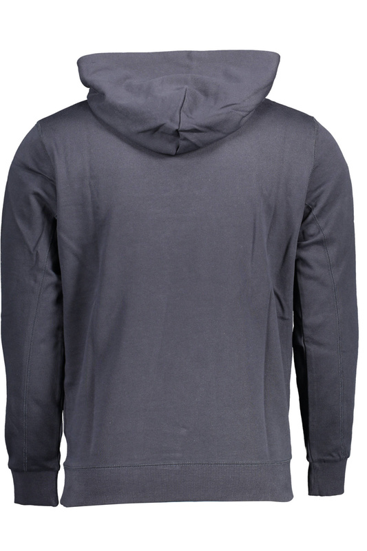 BLUZA POLO BEZ ZAMKA MĘSKA NIEBIESKA
