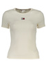 BIAŁY T-SHIRT DAMSKI Z KRÓTKIM RĘKAWEM TOMMY HILFIGER