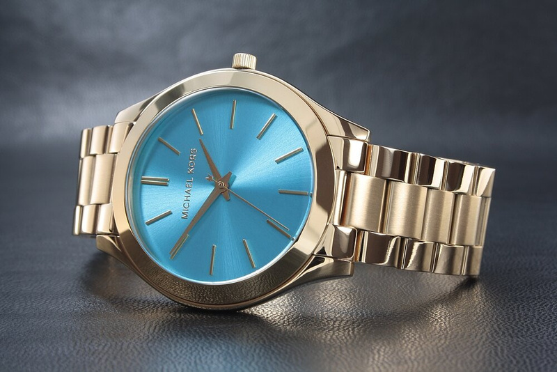 ZEGAREK DAMSKI Michael Kors Slim Runway MK3494 + BOX