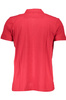 GIAN MARCO VENTURI M�SKA KOSZULKA POLO Z KR�TKIM R�KAWEM CZERWONA