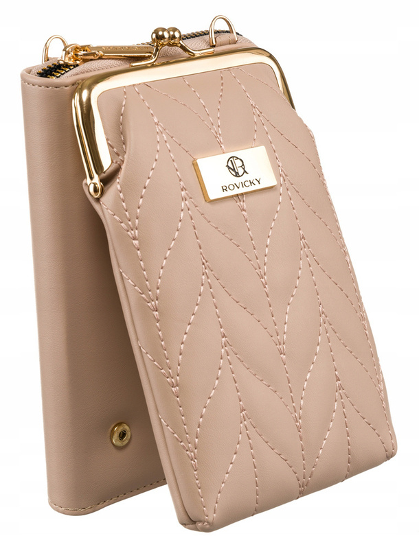 Torebka z funkcją portfela z paskiem od Rovicky