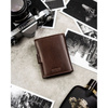 Skórzany męski portfel Peterson PTN RM-12L-BUF