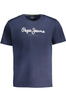 NIEBIESKI T-SHIRT M�SKI Z KR�TKIM R�KAWEM PEPE JEANS