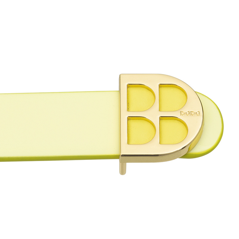 DuDu stylowy damski pasek do spodni skóra naturalna dwustronny