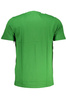 ZIELONY T-SHIRT MĘSKI Z KRÓTKIM RĘKAWEM KLASY CAVALLI