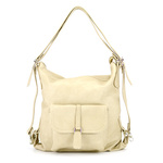 Damska duża Torebka skórzana i plecak Vera Pelle