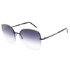 Okulary JPLUS JP3039-01. Okulary przeciwsłoneczne, Kolor czarny. Kobieta.