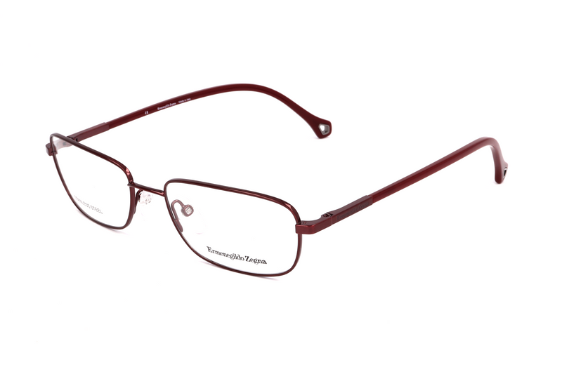 Okulary ERMENEGILDO ZEGNA VZ31860SBY. Okulary, Kolor czerwony. Unisex.
