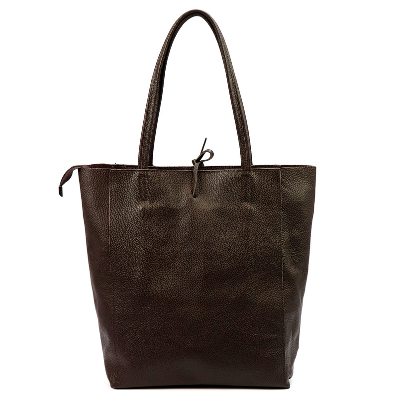 Patrizia damska shopperbag skóra naturalna duża torebka na ramię troczek