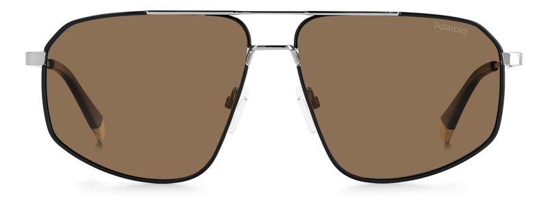 Okulary POLAROID PLD4118SX85KS. Okulary przeciwsłoneczne, Kolor czarny szary. Mężczyzna.