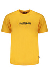 POMARAŃCZOWY T-SHIRT MĘSKI Z KRÓTKIM RĘKAWEM NAPAPIJRI