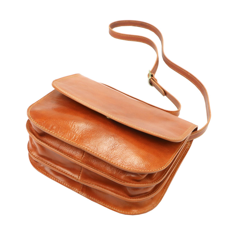 Florence Damska listonoszka skórzana klasyczna torebka przez ramię