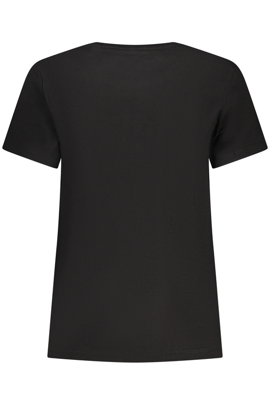 GUESS JEANS DAMSKA KOSZULKA Z KRÓTKIM RĘKAWEM CZARNA