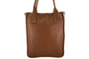 Torby shopper bag do pracy - Brązowe jasne 