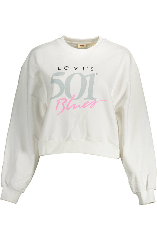 BLUZA LEVI&#39;S BEZ ZAMKA DAMSKA BIAŁA