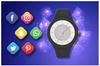 SMARTWATCH DAMSKI GRAVITY GT14-3 - ROZMOWY BLUETOOTH, WŁASNE TARCZE (sg026c)