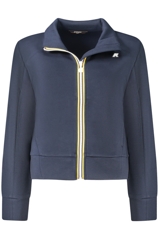 BLUZA K-WAY Z ZAMEKIEM DAMSKA NIEBIESKA
