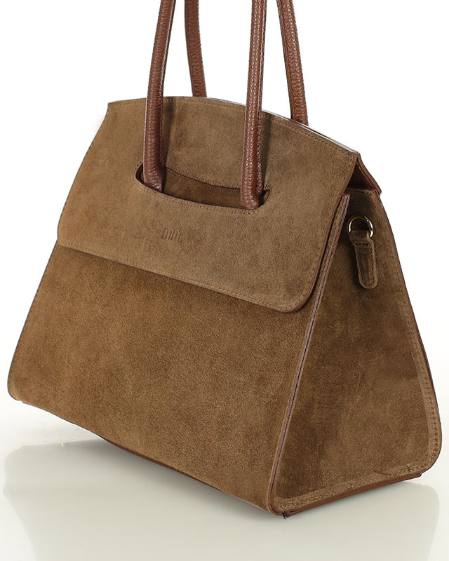 Torebka damska worek hobo bag skóra naturalna - MARCO MAZZINI czarna