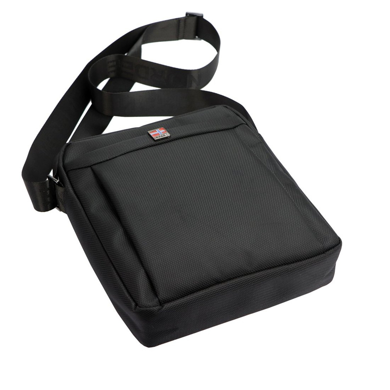 Nordee męska saszetka przez ramię torba na ramię z kieszeniami