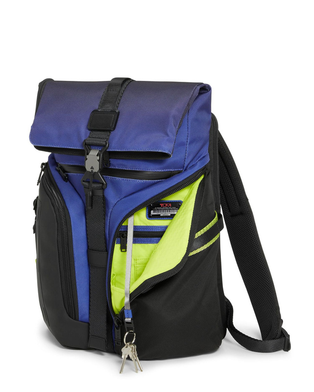 Plecak TUMI Alpha Bravo 150186A320 - granatowo-czarny 24L