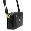 Gregorio damska listonoszka torebka przez ramię skóra eko z kieszeniami