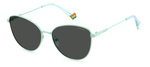 Okulary POLAROID PLD6188S5CB. Okulary przeciwsłoneczne, Kolor niebieski. Kobieta.