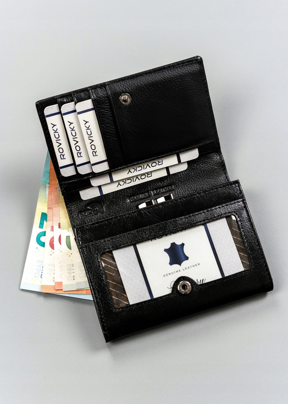 Damska portmonetka z systemem RFID od 4U Cavaldi