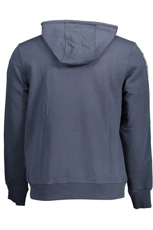 BLUZA KLASA CAVALLI Z ZAMKIEM MĘSKA NIEBIESKA