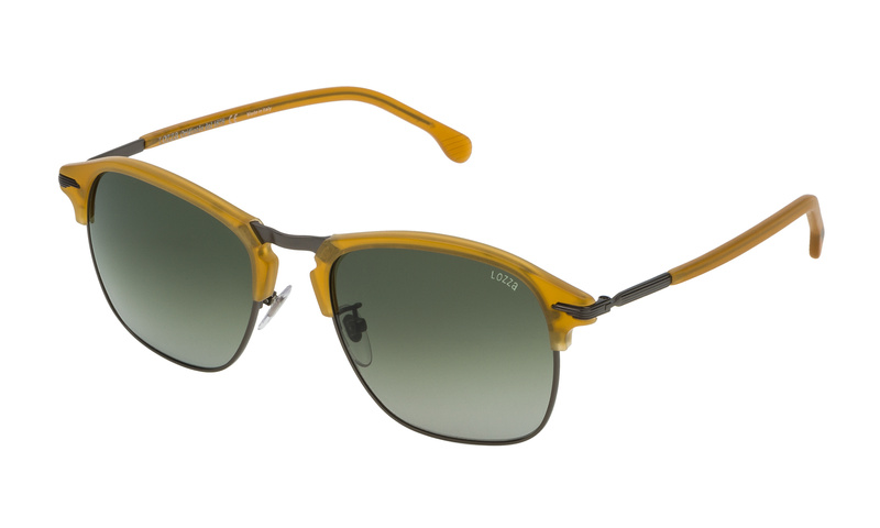 Okulary LOZZA SL2292M55627K. Okulary przeciwsłoneczne, Kolor brązowy. Mężczyzna.