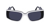 Okulary KARL LAGERFELD KL6106S-6. Okulary przeciwsłoneczne, Kolor czarny. Unisex.