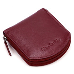 Pierre Cardin mała portmonetka skóra naturalna na banknoty i drobne monety