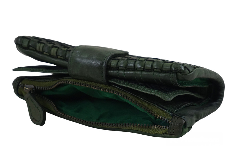 Zamszowa torebka damska Barberinis - Brązowa ciemna