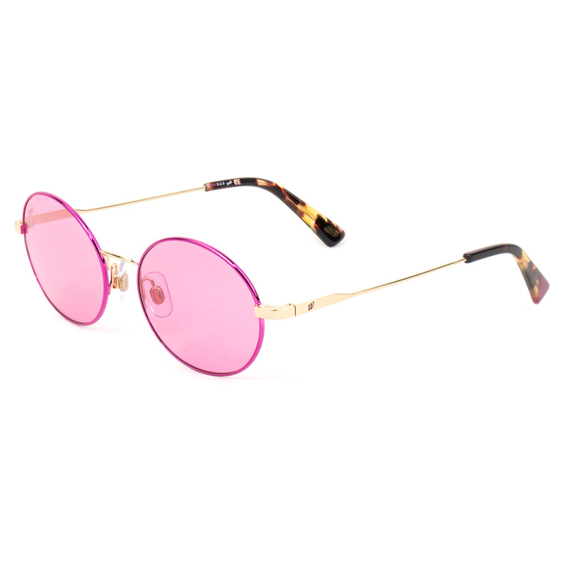 Okulary WEB EYEWEAR WE0255-32S. Okulary przeciwsłoneczne, Kolor złoty. Kobieta.