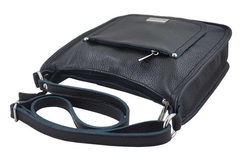 Wygodne torebki listonoszki - Czarne