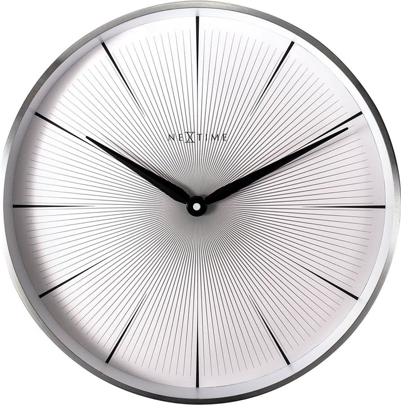 Zegarek NEXTIME 3511WI. Zegar ścienny, Kolor szary. Unisex.