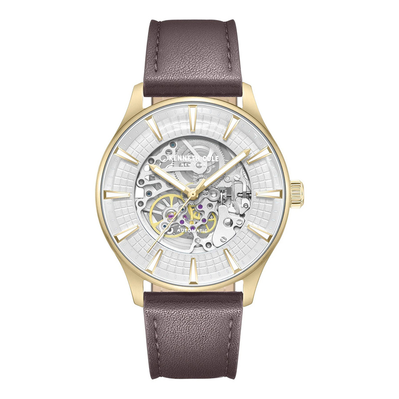Zegarek KENNETH COLE KCWGX0057901. Automatyczny, Kolor szary. Mężczyzna.