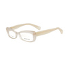 Okulary ALEXANDER MCQUEEN AMQ4203K6V. Okulary, Kolor żółty beżowy. Kobieta.