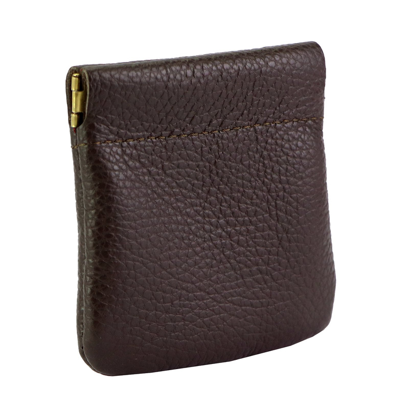 Gregorio portmonetka damska mała skóra naturalna saszetka na drobne