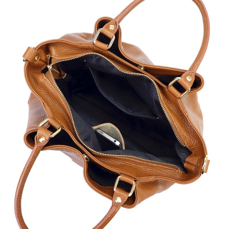 Gregorio Duża damska shopperbag skórzana torebka do ręki i na ramię