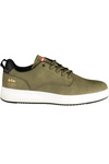 Zielone sneakersy męskie LEE COOPER Lcm 629505 – czarne detale
