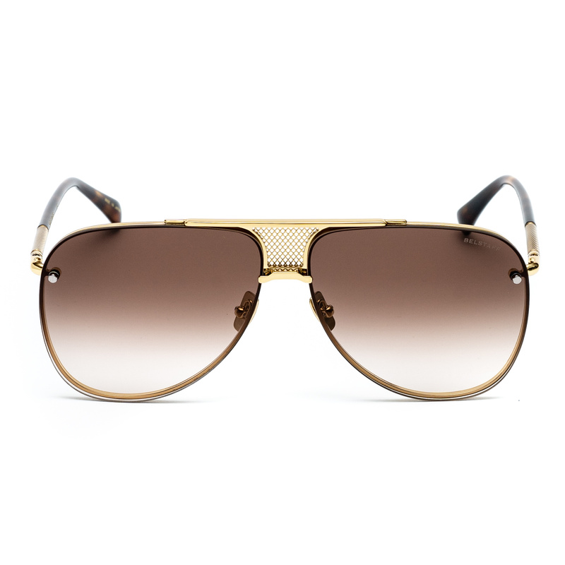 Okulary BELSTAFF BECKINGONSHI. Okulary przeciwsłoneczne, Kolor złoty. Mężczyzna.