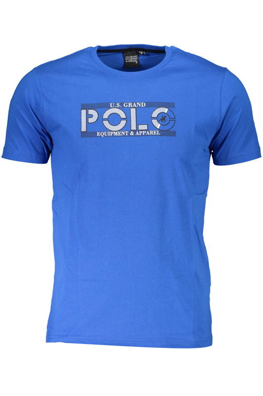T-SHIRT POLO US GRAND KRÓTKI RĘKAW MĘSKI NIEBIESKI