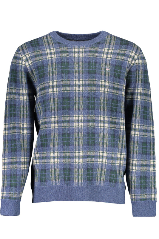 NIEBIESKI SWETER MĘSKI GANT