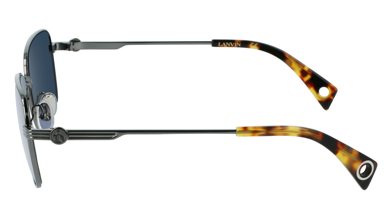 Okulary LANVIN LNV104S-050. Okulary przeciwsłoneczne, Kolor szary. Unisex.