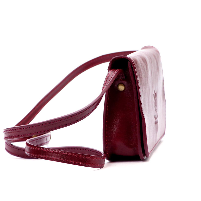 Florence damska listonoszka przez ramię skóra naturalna torebka z klapą