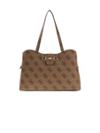 Damska torebka tote Guess TWOB99 24024 latte z logo
