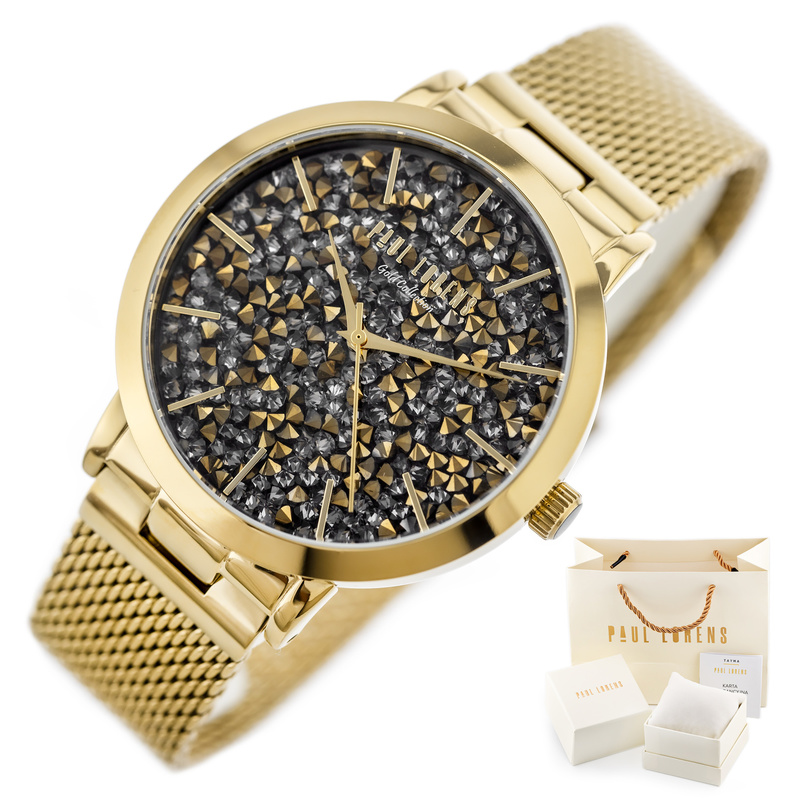 ZEGAREK DAMSKI PAUL LORENS - PPL00473B2-1D1 - STAL SZLACHETNA (zg517c) + BOX